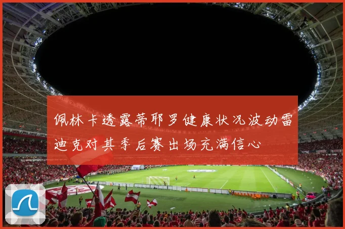 佩林卡透露蒂耶罗健康状况波动雷迪克对其季后赛出场充满信心