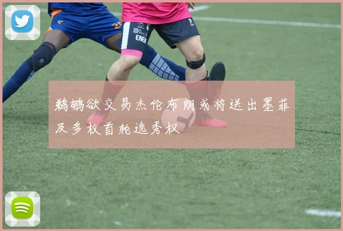 鹈鹕欲交易杰伦布朗或将送出墨菲及多枚首轮选秀权